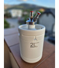 Mini keg 2 L white jolly