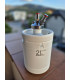 Mini keg 2 L single wall jolly head white