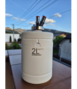 Mini keg 2 L white jolly