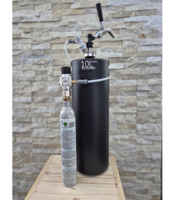 10 L minikeg + Jolly systém + Soda stream CO2 regulátor