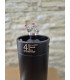 Mini keg 2 L WHITE DOUBLE WALL vacuum