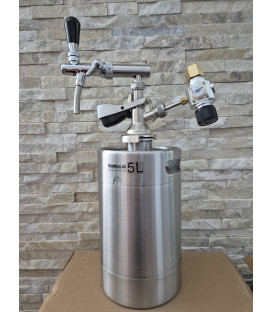 EU minikeg 5L FLACH bottom SodaStream komplet systém