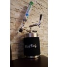 EU Minikeg 5 L S-type head with regulator and adaptor for large capacity CO2 cartridges