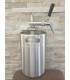 Minikeg 3,8 L DOUBLE WALL STEEL NITRO COLD BREW  complet system