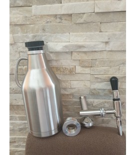 Minikeg 2L DOUBLE WALL STEEL NITRO COLD BREW  STOUT system