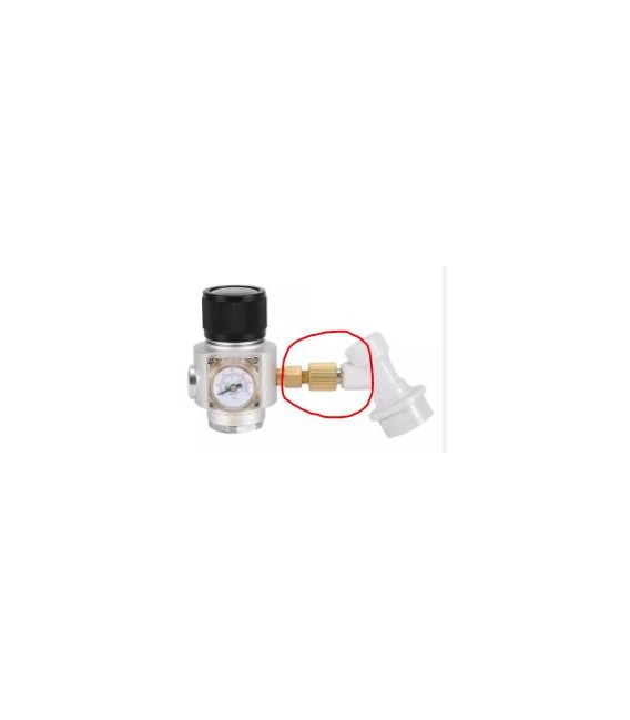 Premium Ball Lock Disconnect  (Black/Liquid) 10,5 mm out screw