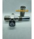 Regulator with gauge 0-60 psi for 8g cartridges non threated