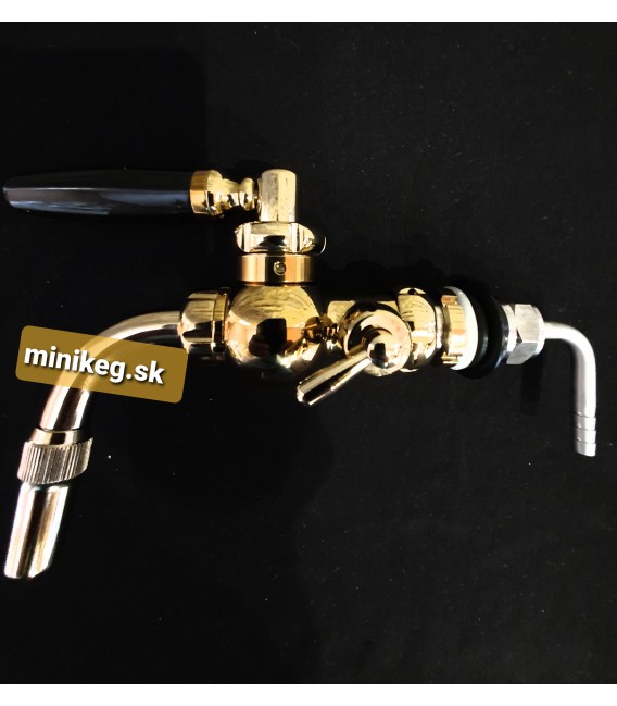 Minikeg gold vintage tap