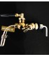 Minikeg gold vintage tap