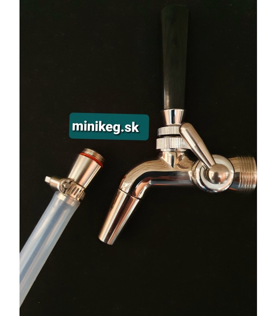 stainless tap with flow control with filler