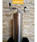 10 L stainless jolly with Chrome tap and sodastream regulator