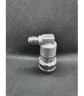 Stainless Steel Ball Lock Disconnect Gas 1/4 "Barb
