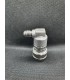 Stainless Steel Ball Lock Disconnect Gas 1/4 "Barb