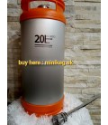 MiniKeg 20 L S TYPE with orange cover