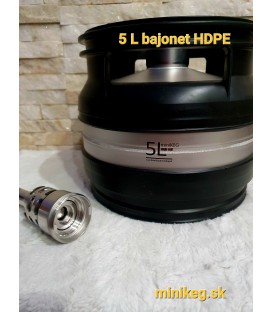 MiniKeg 5 L S type with cover black