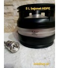 MiniKeg 5 L S type with cover black