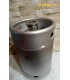 MiniKeg 10 L US silver flach