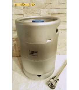 MiniKeg 10 L US silver bajonet