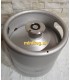 5 L A type US Silver minikeg SS ready with profi tap with compensator