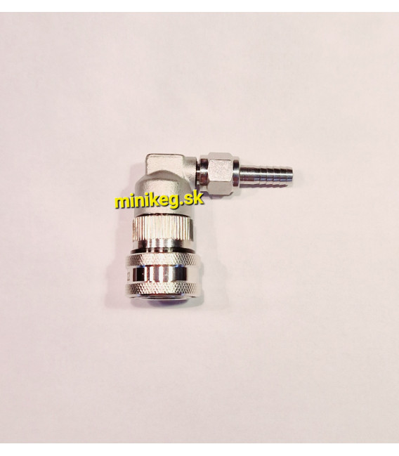 Stainless Steel Ball Lock Disconnect liquid 1/4 "Barb