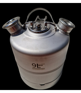 Minikeg 9 L cleaning Keg with 2 heads