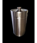 Mini keg 8 L steel