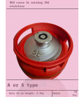 MiniKeg 5 L bajonet s ochranným krytom červený