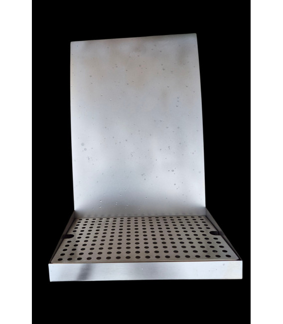drip tray stainless steel with rinser