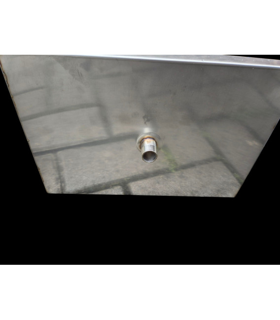 drip tray stainless steel with rinser